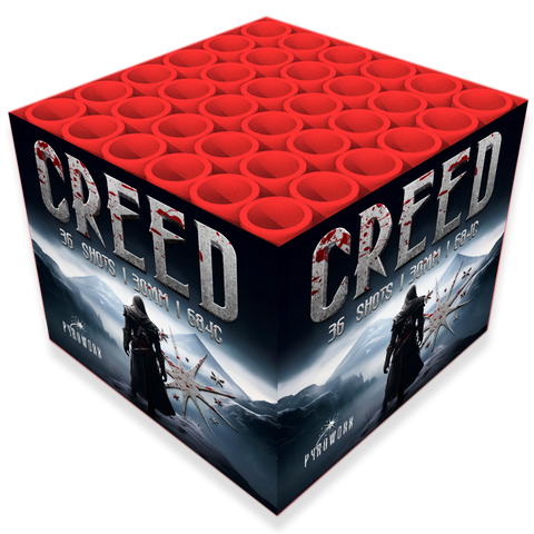 CREED BARRAGE BY PYROWORX