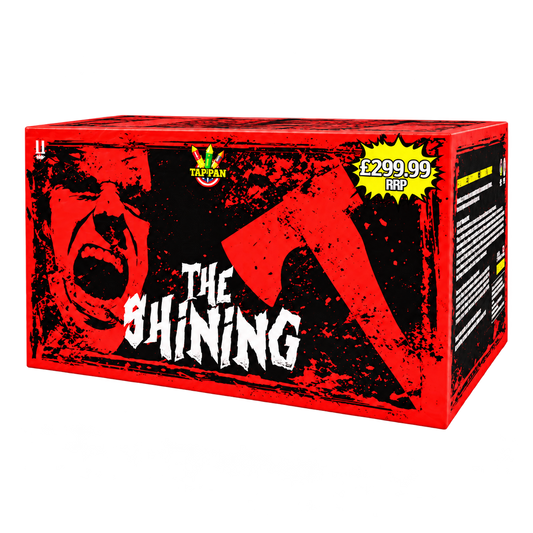 THE SHINING 132 SHOT COMPOUND FIREWORK