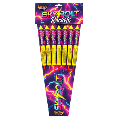 DIAMOND FIREWORKS SKYBOLT 7 PACK ROCKETS