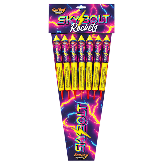 DIAMOND FIREWORKS SKYBOLT 7 PACK ROCKETS