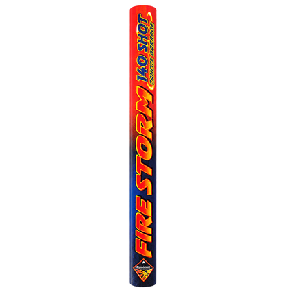 DIAMOND FIREWORKS FIRESTORM 140 SHOT ROMAN CANDLE