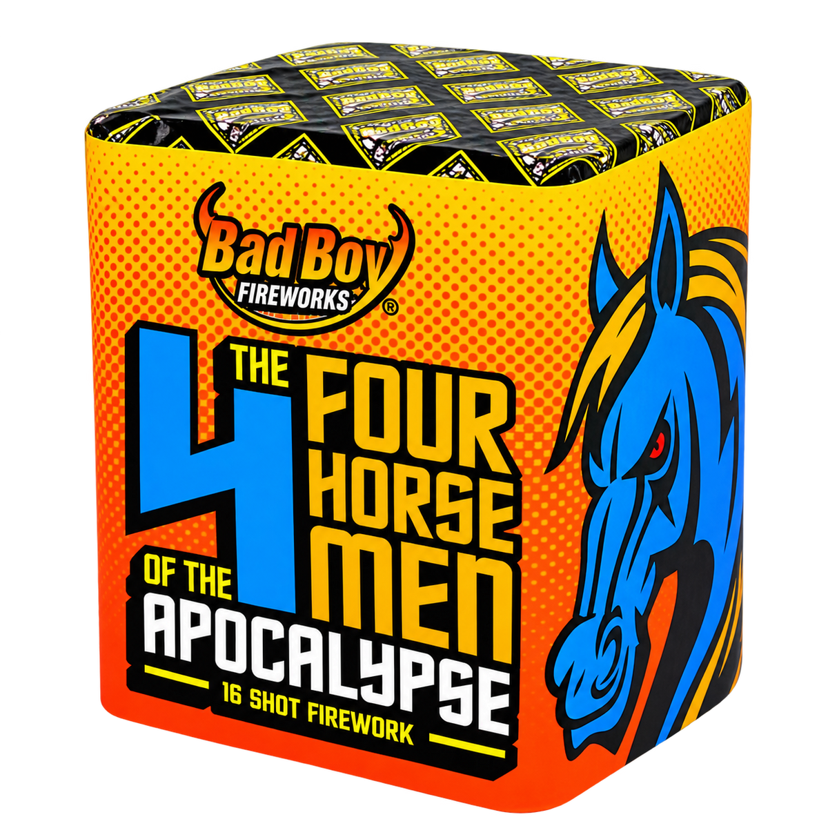 DIAMOND FIREWORKS HORSE MEN 16 SHOT BARRAGE