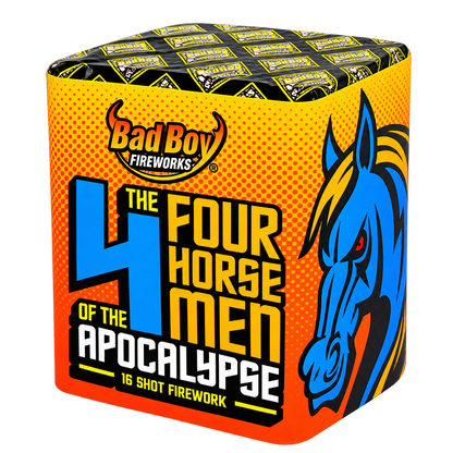 DIAMOND FIREWORKS HORSE MEN 16 SHOT BARRAGE