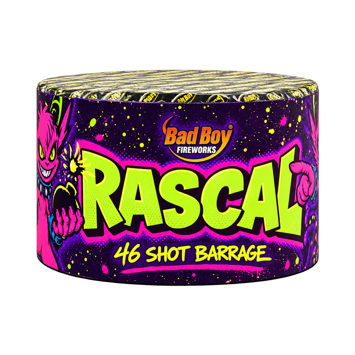 DIAMOND FIREWORKS RASCAL 46 SHOT BARRAGE