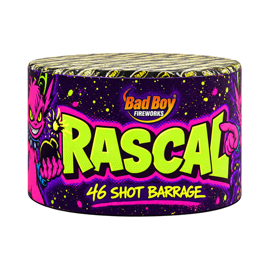 DIAMOND FIREWORKS RASCAL 46 SHOT BARRAGE