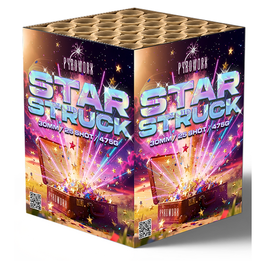 PYROWORX STAR STRUCK 25 SHOT BARRAGE