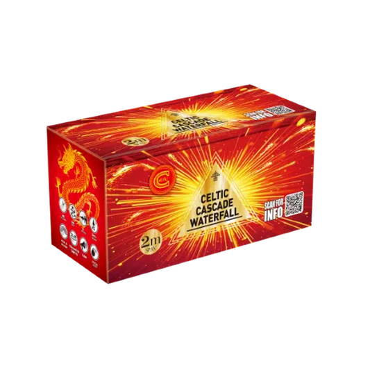 CELTIC CASCADE WATERFALL 2 METRE FIREWORK