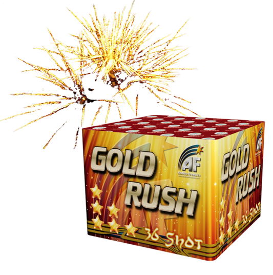 GOLD RUSH BARRAGE BY ABSOLUTE FIREWORKS