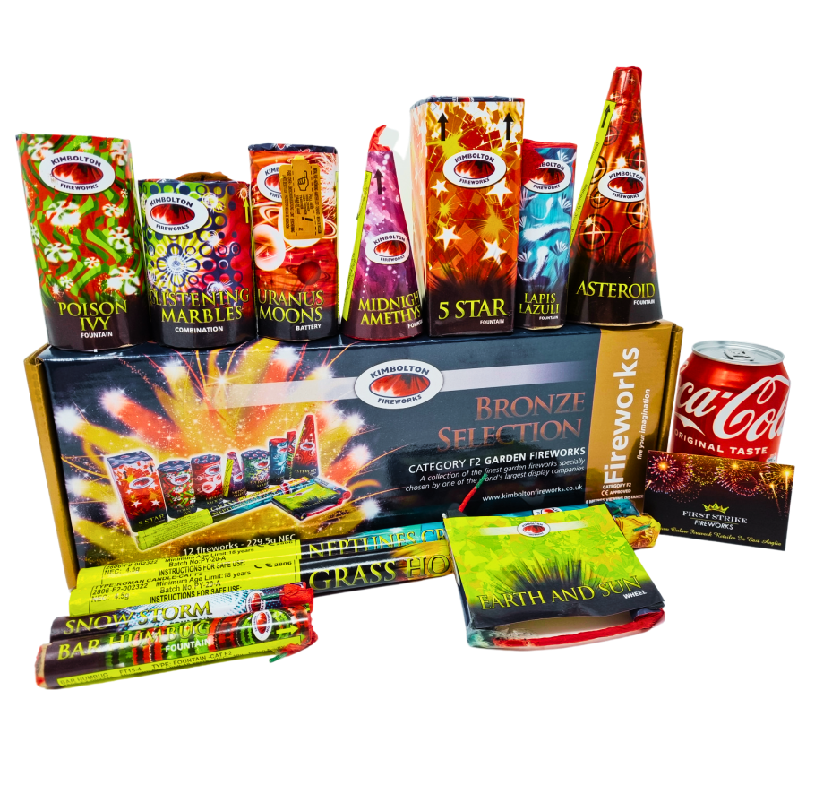 KIMBOLTON BRONZE SELECTION BOX - FIRST STRIKE FIREWORKS