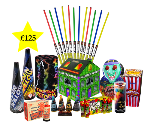 MEGA FOUNTAIN FAMILY FIREWORK DISPLAY PACK