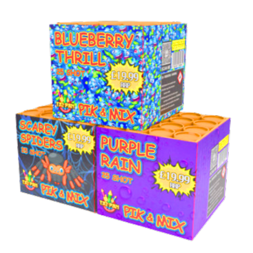 PICK N' MIX 1 - BARRAGE PACK - ABSOLUTE FIREWORKS