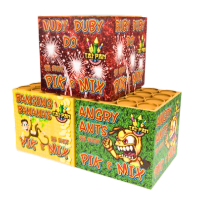 PICK N' MIX 2 - BARRAGE PACK - ABSOLUTE FIREWORKS

