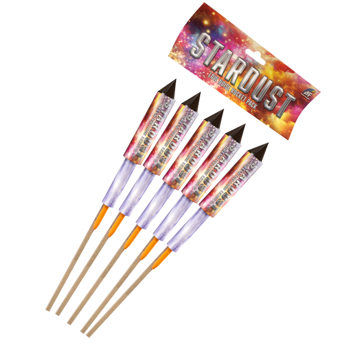 STARDUST QUIET ROCKETS BY ABSOLUTE FIREWORKS

