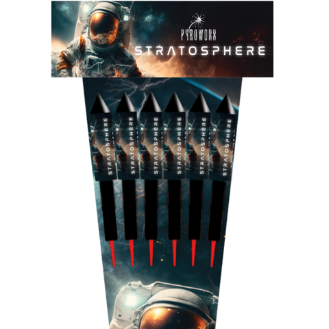 STRATOSPHERE ROCKETS 6PK 100G (NEW FOR 2024)
