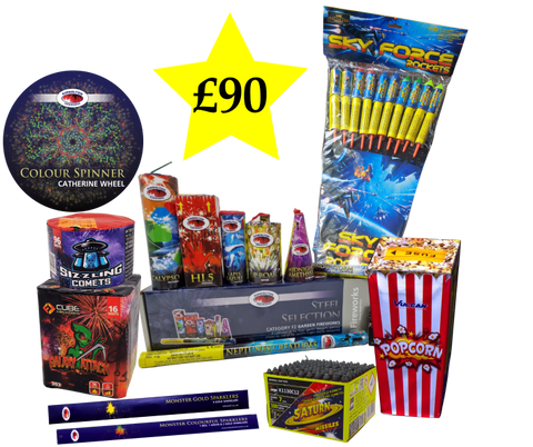 THE TRADITIONAL BONFIRE DISPLAY PACK