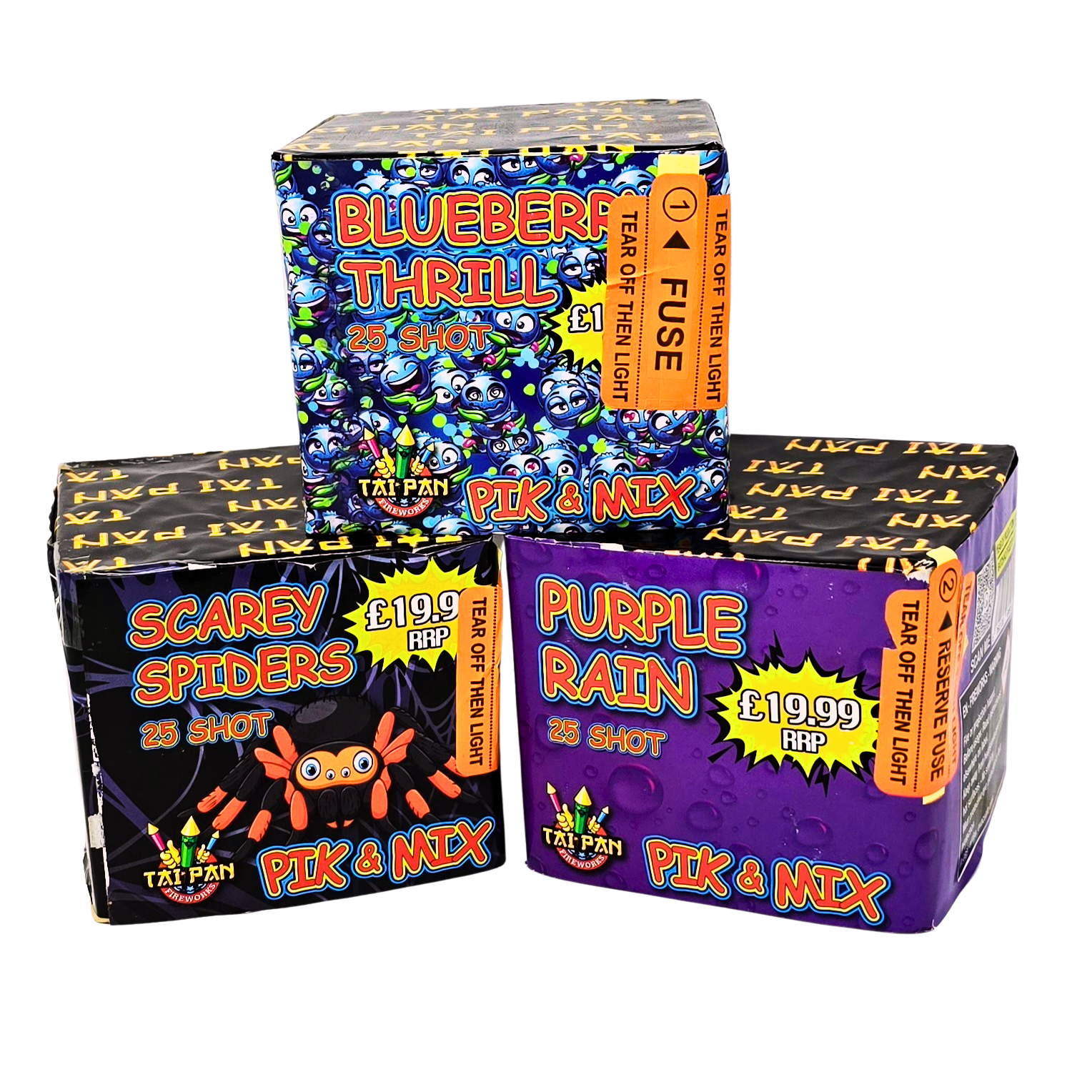 PICK N' MIX 1 - BARRAGE PACK - ABSOLUTE FIREWORKS