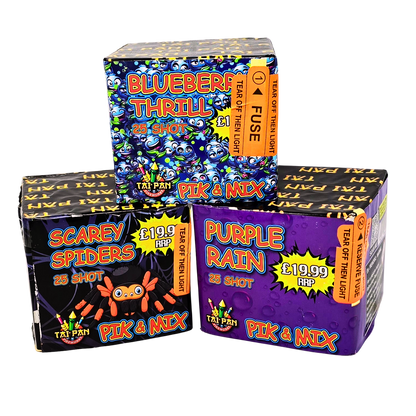 PICK N' MIX 1 - BARRAGE PACK - ABSOLUTE FIREWORKS