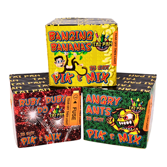PICK N' MIX 2 - BARRAGE PACK - ABSOLUTE FIREWORKS
