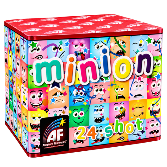 Absolute Fireworks Minion 24 Shot Barrage