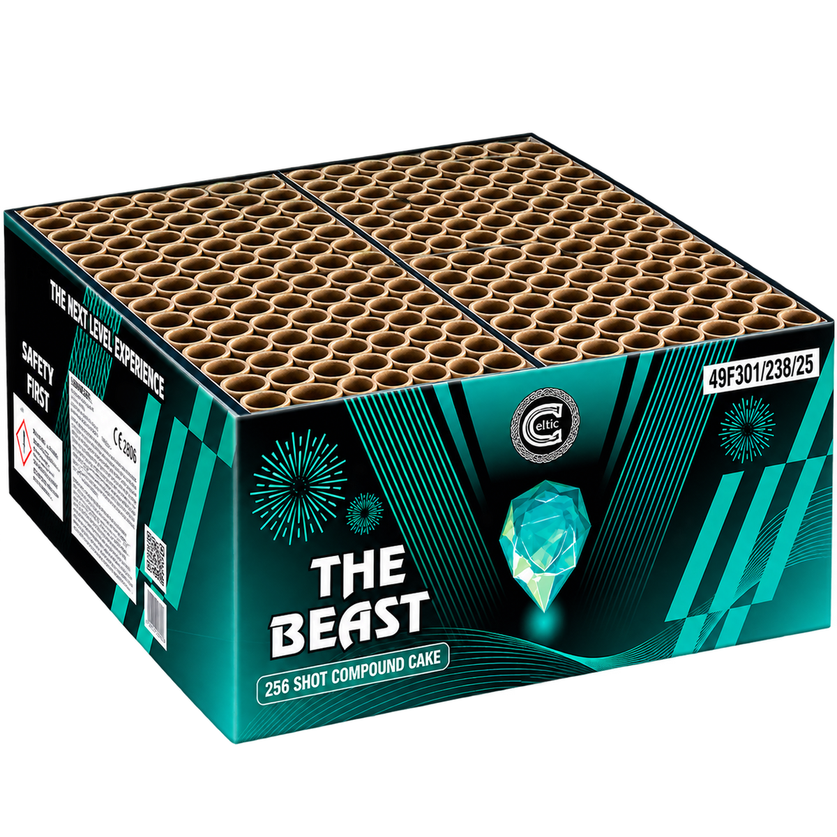 Celtic The Beast 256 Shot Compound Firework