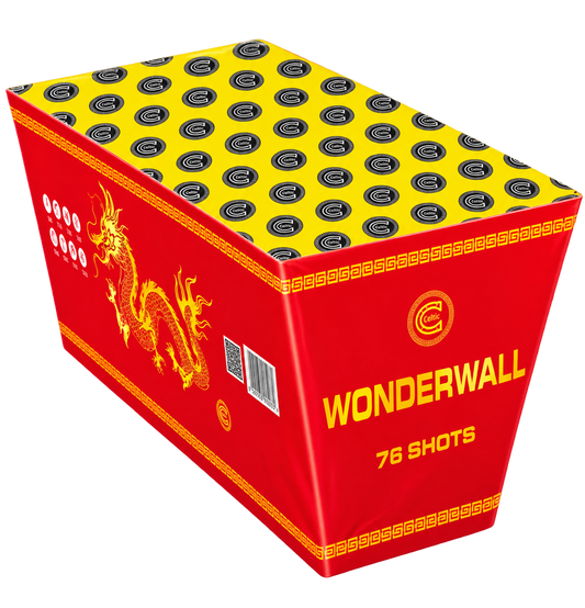 Celtic Wonderwall 76 Shot Firework