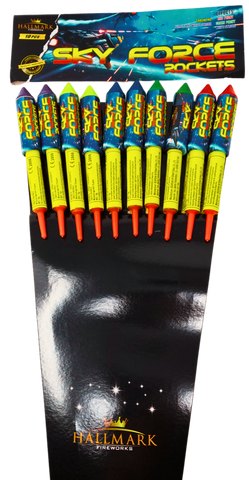 Hallmark Fireworks - Sky Force Rocket Pack