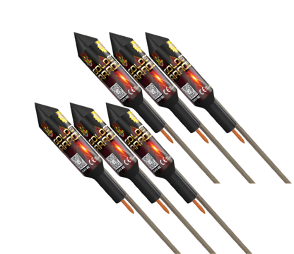 TAI PAN FIREWORKS GOLDEN ARROW ROCKETS