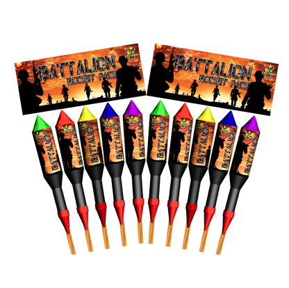 TAI PAN BATTALION LARGE HAWK STYLE ROCKETS