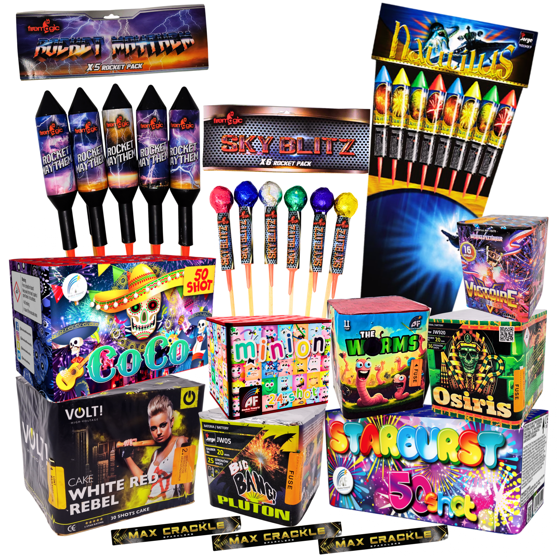 FIRESTORM 250 DISPLAY PACK