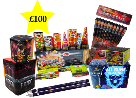 BRONZE FIREWORK DISPLAY PACK