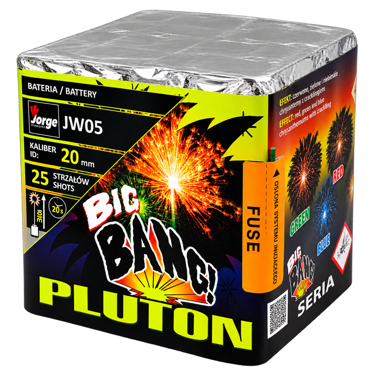 Jorge Big Bang Pluton JW05 25 Shot Barrage