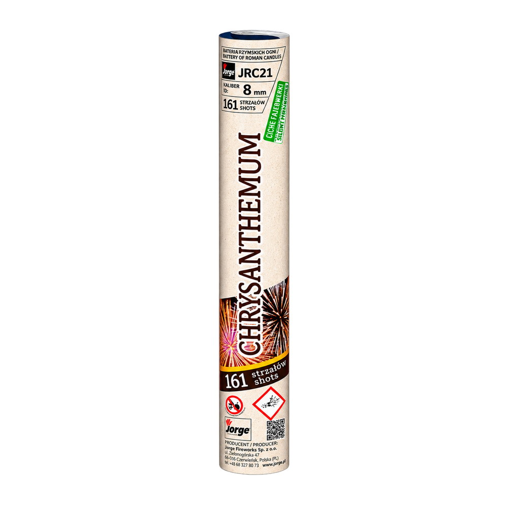 Jorge Chrysanthemum JRC21 161 Shot Roman Candle Battery