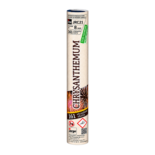 Jorge Chrysanthemum JRC21 161 Shot Roman Candle Battery