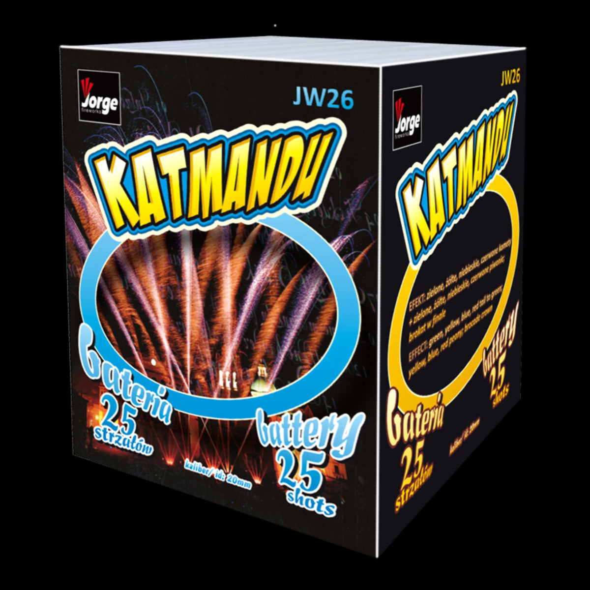 Jorge Katmandu JW26 25 shot barrage