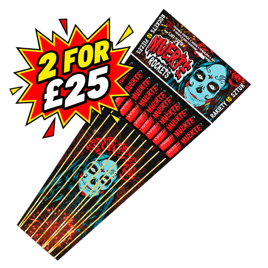 Jorge Muerte JR103 rockets – 2 for £25