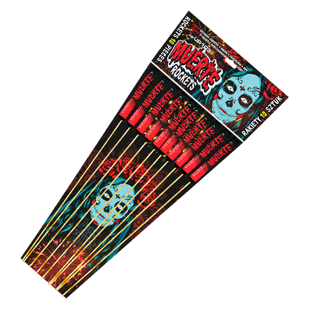 Jorge Muerte JR103 10 Pack Salute Rockets