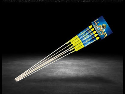 DIAMOND FIREWORKS LUNAR 5 PACK ROCKETS