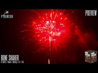 PYROWORX BONE SHAKER 61 SHOT FIREWORK