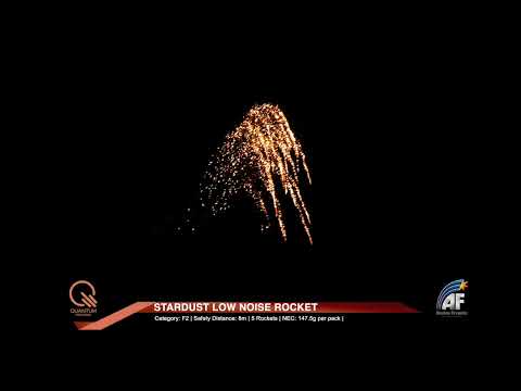 STARDUST QUIET ROCKETS BY ABSOLUTE FIREWORKS

