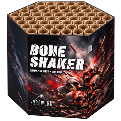 Pyroworx Bone Shaker 61 Shot Firework
