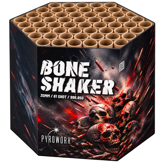 Pyroworx Bone Shaker 61 Shot Firework
