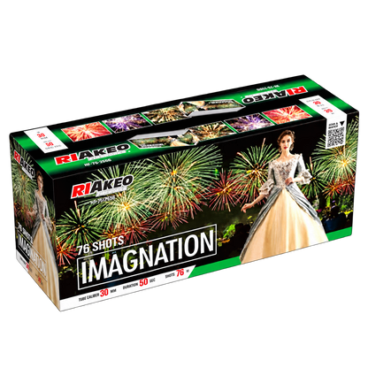 Riakeo Imagination 76 Shot Compound Firework