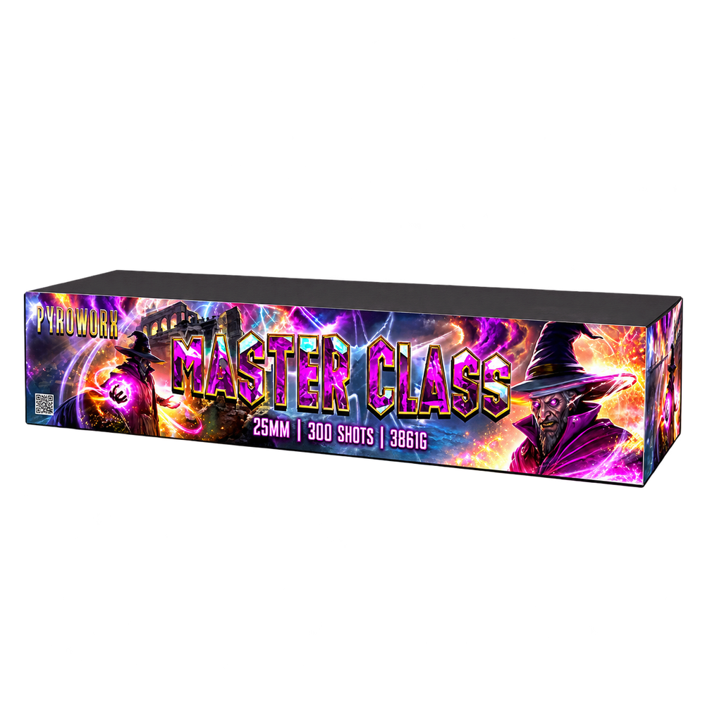 PYROWORX MASTER CLASS 300 SHOT COMPOUND FIREWORK