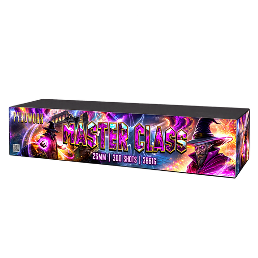 PYROWORX MASTER CLASS 300 SHOT COMPOUND FIREWORK