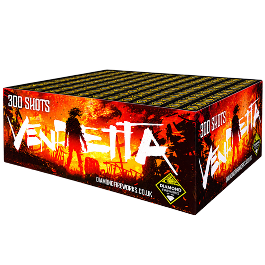 Diamond Fireworks Vendetta 300 Shot Compound