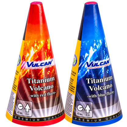 Vulcan Titanium Volcano Twin Pack