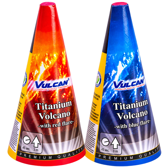 Vulcan Titanium Volcano Twin Pack